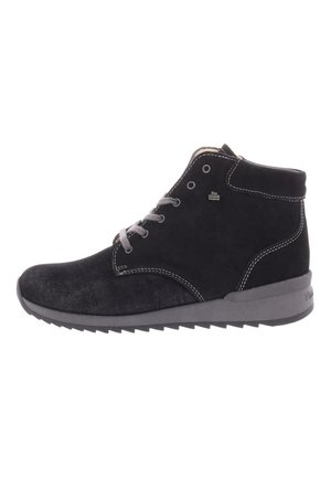 Lace-up ankle boots - schwarz