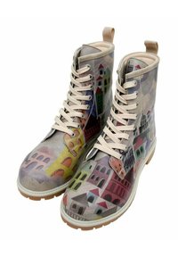 Dogo THE UNKNOWN LAND - Schnürstiefelette - grau