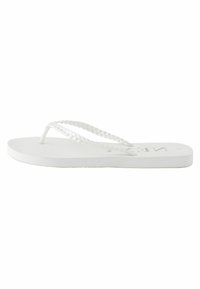 Next - PEARLISED PLAITED - REGULAR FIT - Teensandalen - white Miniatuurafbeelding 1