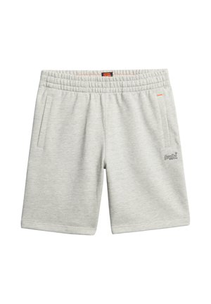 Superdry & Co, LOGO - Pantalones deportivos - varsity grey grindle
