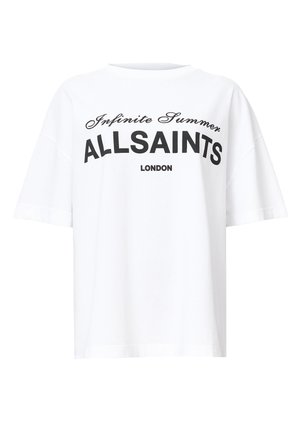 AllSaints AVRI TEE - Print T-shirt - white
