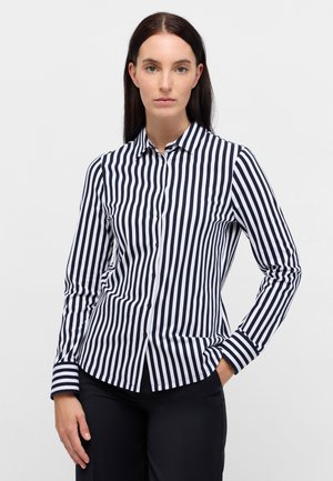 GESTREIFT  - Button-down blouse - navy