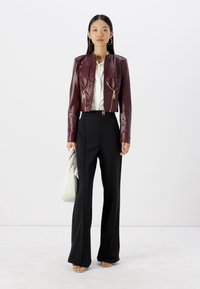 Elisabetta Franchi PANT - Hlače - nero