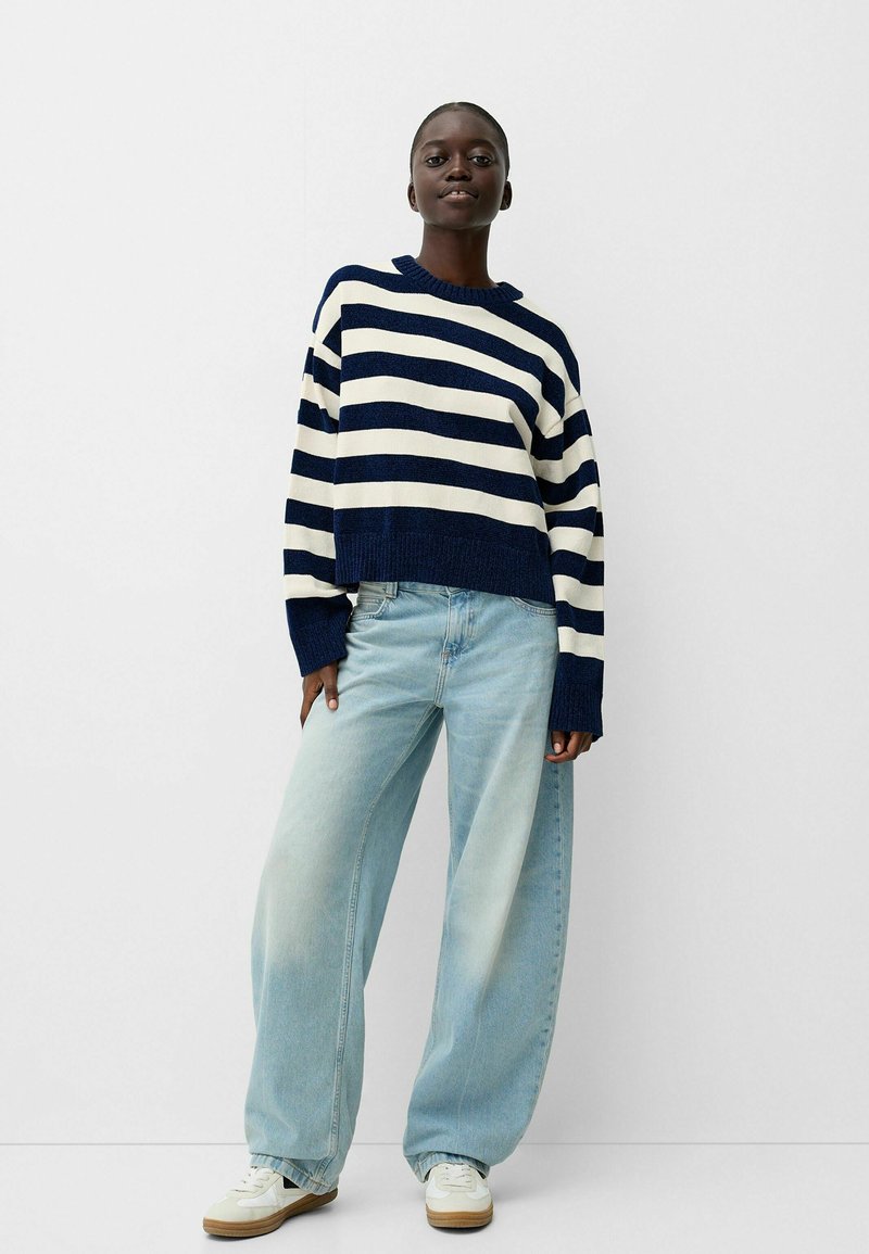 Bershka Trui donkerblauw