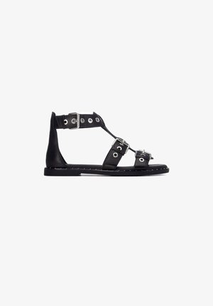 Carmela, SANDALIA DE MUJER PLANO - Sandalias - black