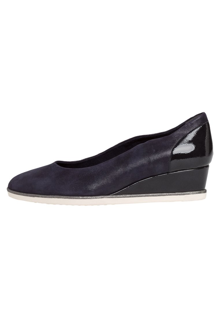 Tamaris TAMARIS PUMPS - Sleehakken - navy pearl/Blauw - Zalando.nl