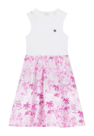 Jerseykleid - white