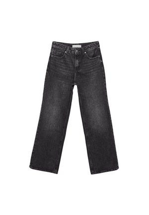 Stradivarius, D92 STRAIGHT WIDE - Wide Leg - grey