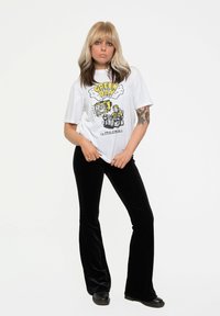 Paradiso Clothing GREEN DAY LONGVIEW UNISEX - Print T-shirt - white