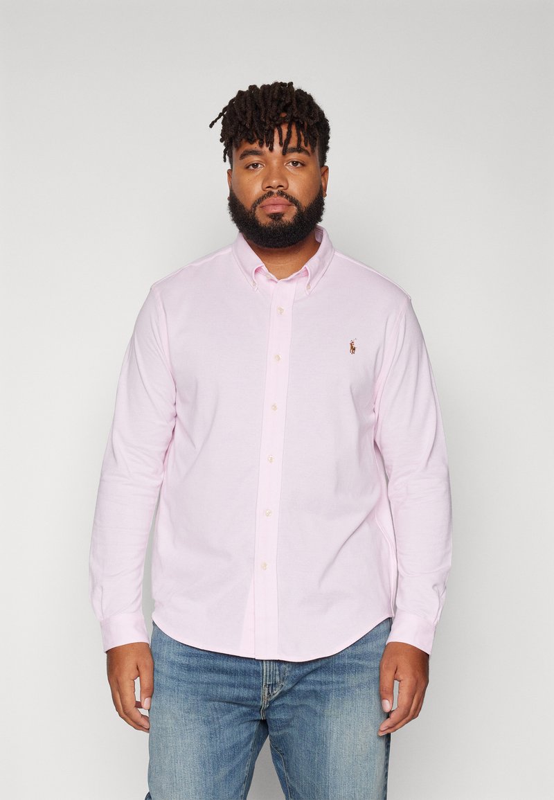 Polo Ralph Lauren Big & Tall KNIT OXFORD SHIRT - Krekls - carmel pink/multi