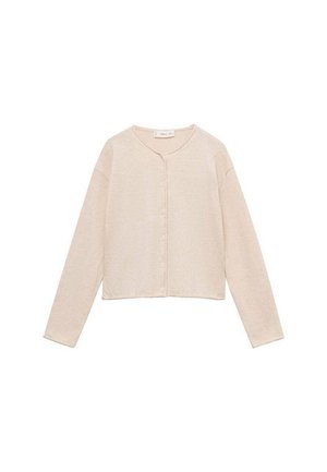 Strickjacke - beige
