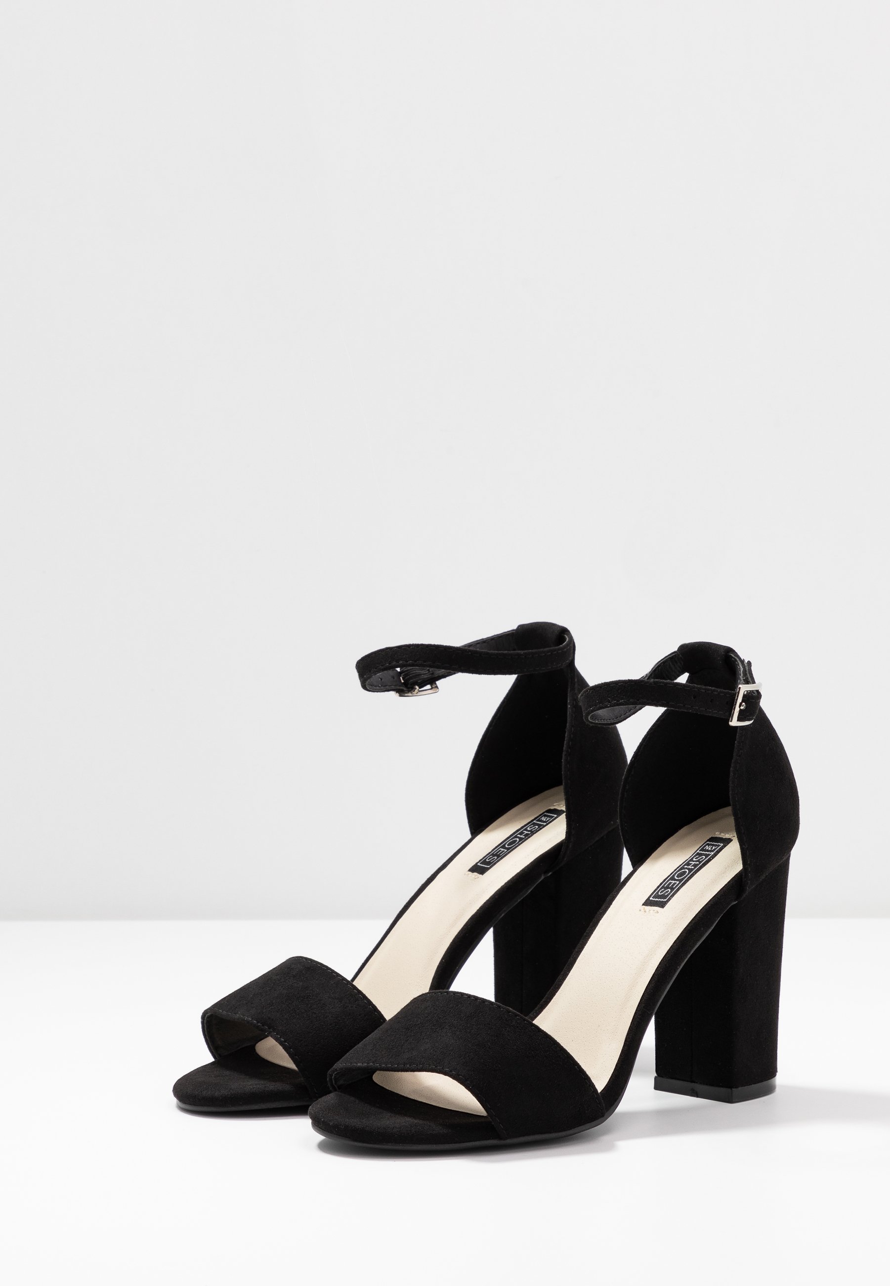 Nly by Nelly BLOCK - Sandalias de tacón - black/negro - Zalando.es