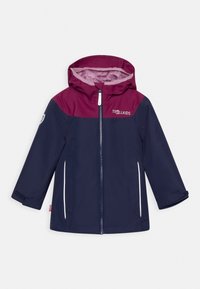 TrollKids - BERGEN - Veste Hardshell - navy plum mauve Image miniature 1