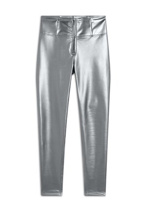 7/8 VITA ALTA IN - Pantalones - argento