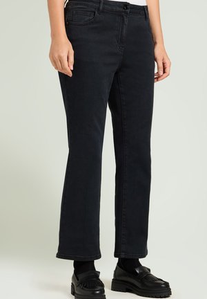 KICK  - Jeans a zampa - nero