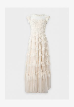Needle & Thread, SCALLOP RUFFLE BALLERINA DRESS - Festklänning - cream