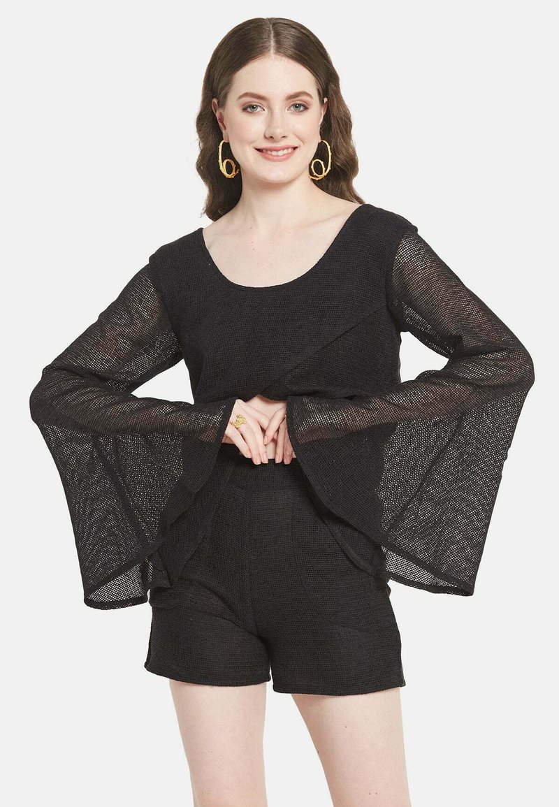 Be Sunset TERRA - Langarmshirt - black