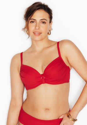 ROUGEGORGE MALOU - Bikini pezzo sopra - rouge