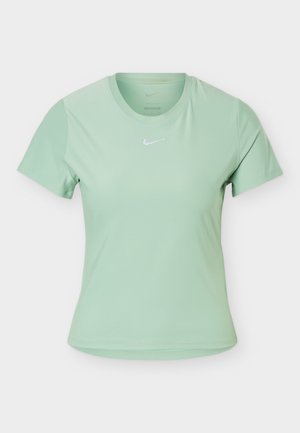 Nike športna majica kratkih rokavov v barvi mete z okroglim izrezom in belim logotipom Nike Swoosh na sredini prsnega koša.