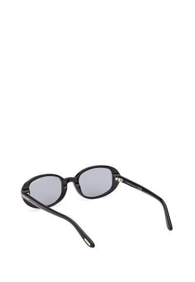 Tom Ford IGGY - Occhiali da sole - shiny black smoke