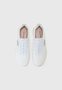 Skechers SUMMITS - Trainers - white mesh/silver & gray trim