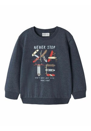 Name it NMMVALEXANDER  LS NREG UNB - Sweatshirt - navy blazer