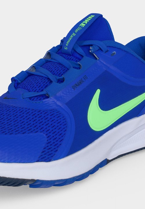 Nike STAR RUNNER UNISEX - Road running shoes - racer blue/illusion green/midnight navy — foto 7