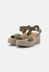 Tamaris Kilesandaler - olive