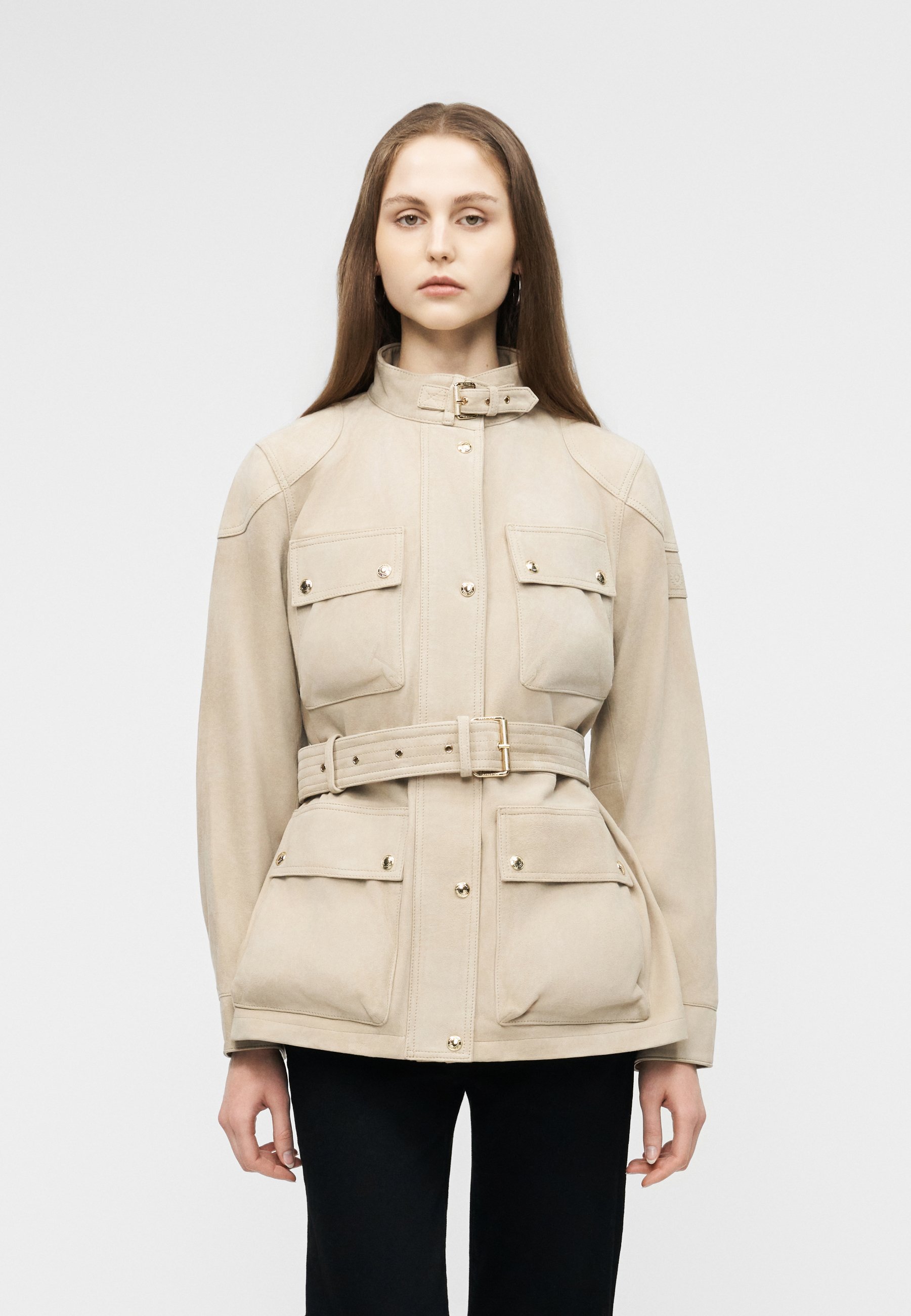 Belstaff TRIALMASTER PANTHER JACKET - Leather jacket - dark dune 