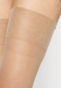 Bluebella PLAIN TOP STOCKINGS - Overknee-strømper - champagne