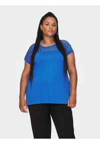 ONLY Carmakoma CARFLAKE niebieski neon