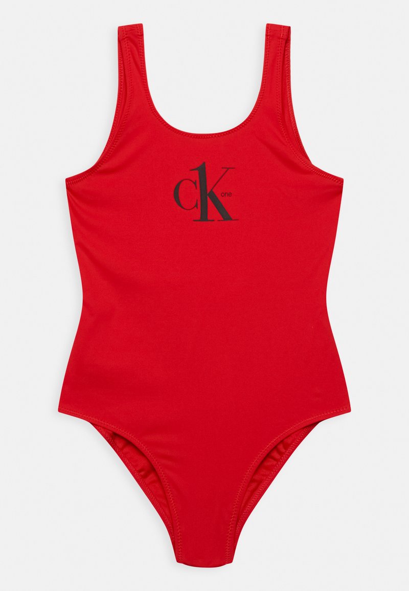 Calvin Klein Swimwear SWIMSUIT Swimsuit deep crimson/red Zalando