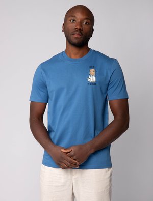 DOGTOR - Print T-shirt - bright blue