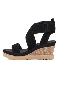 UGG ILEANA ANKLE Espadrille black/schwarz