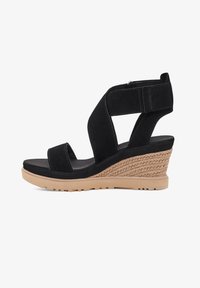 UGG ILEANA ANKLE Espadrille black/schwarz
