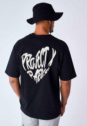 Print T-shirt - black