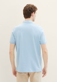 TOM TAILOR BASIC WITH CONTRAST - Pólóing - washed out middle blue