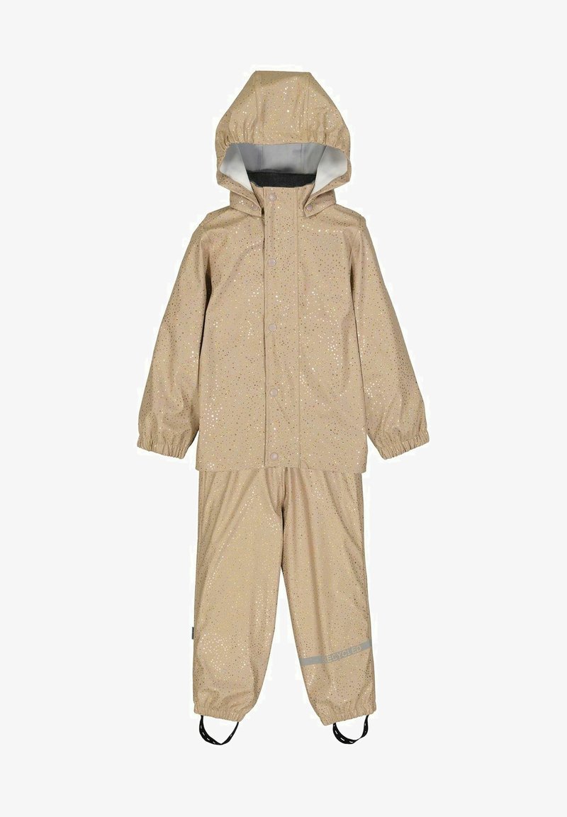 Mikk Line mikk-line GLITTER SET - Rainsuit - warm taupe/taupe - Zalando.ie