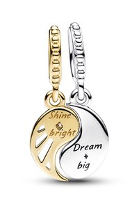 Pandora TWO-TONE SPLITTABLE SUN MOON DANGLE - Talizman - sterling silver and gold plated