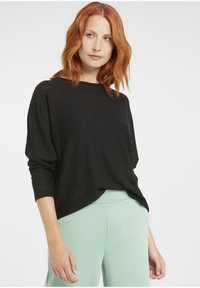 b.young - BYTAMTA PULLOVER - Striktrøje - black Miniaturebillede 1