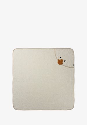 Sterntaler HOODED BATH TOWEL 100 X 100 CM EDDA - Bath towel - ecru