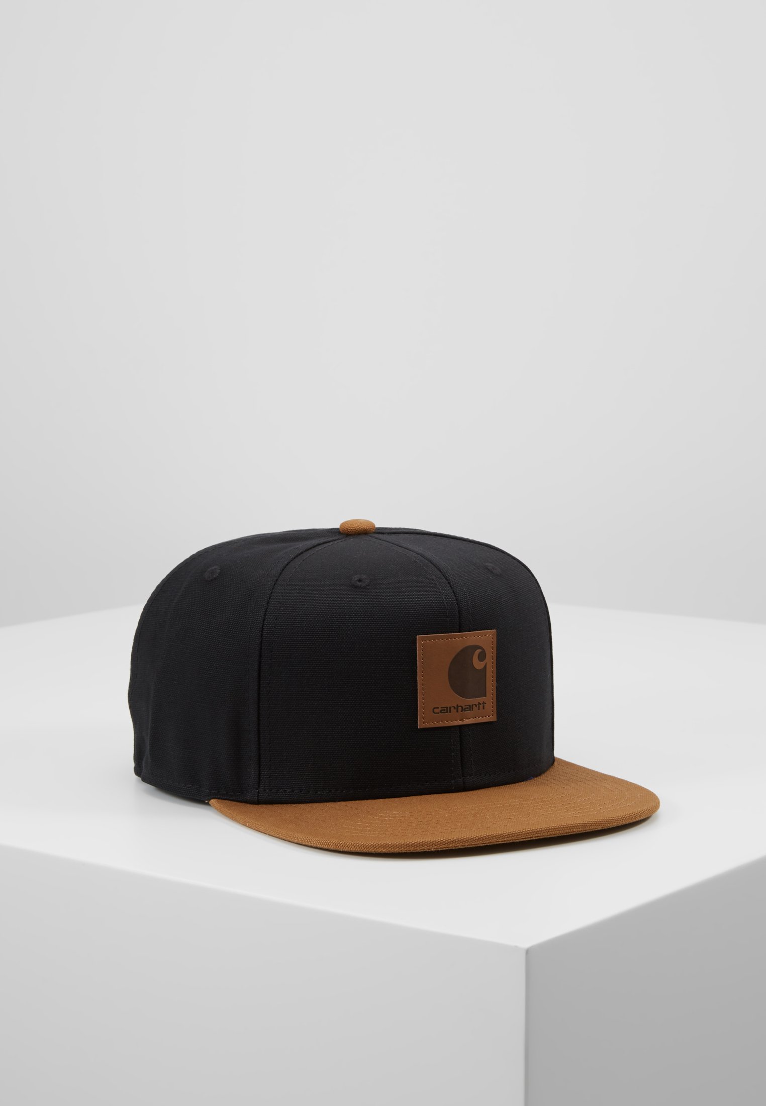 Carhartt WIP LOGO BICOLORED - Cappellino - black/hamilton brown/marrone -  Zalando.it