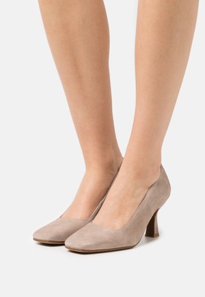 SIMONE - Escarpins à talons hauts - taupe suede