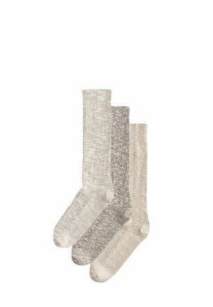 3 PACK   - Ponožky - neutral
