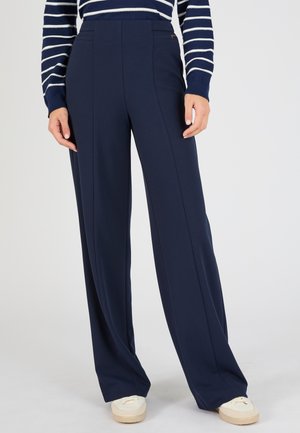LARGE CLASSIQUE  - Pantalones - marine