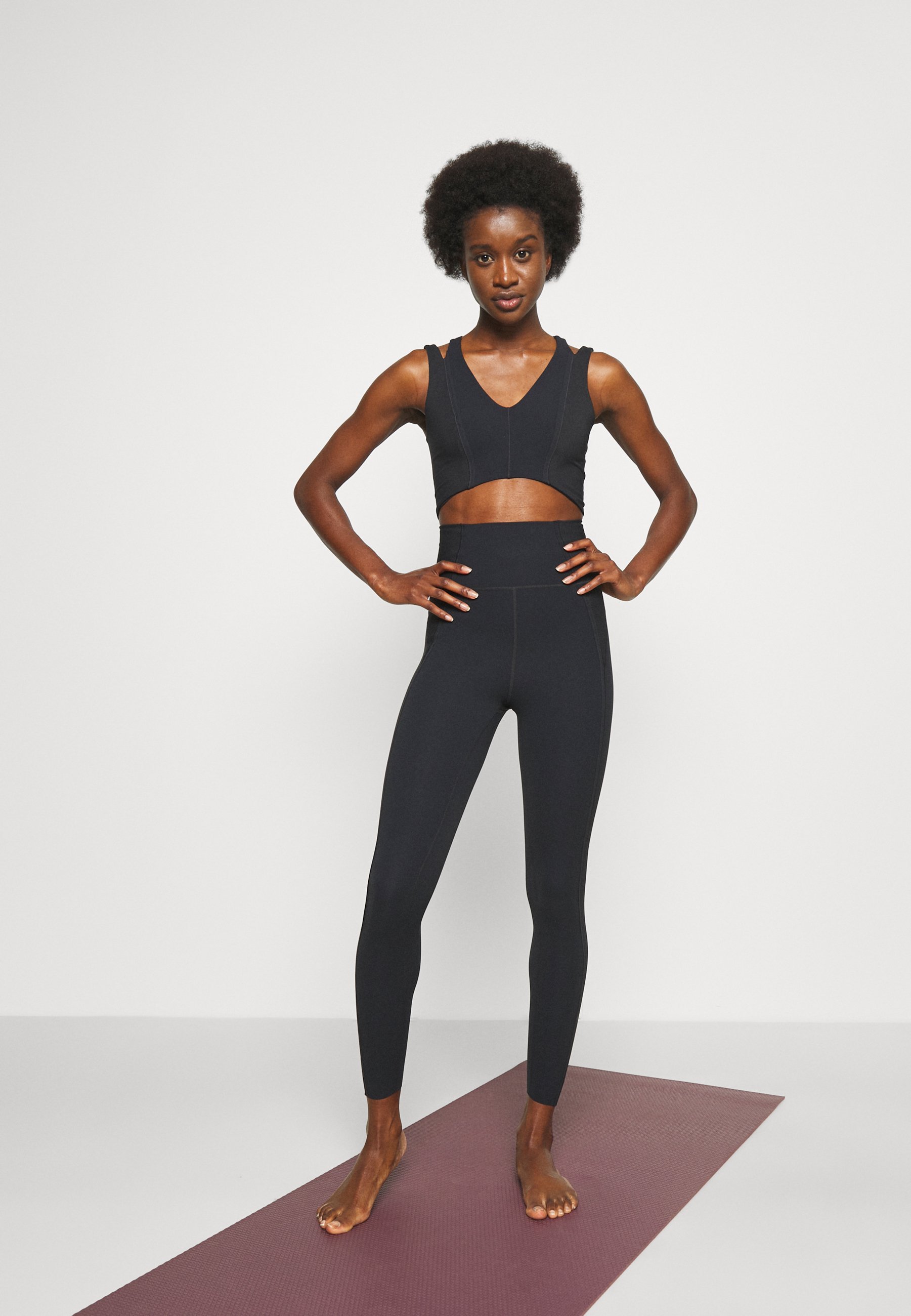 Nike Performance LUXE TAILORING - Tuta sportiva - black/dark smoke  grey/nero - Zalando.it