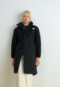 The North Face PADDED LONG LENGTH - Parka - black