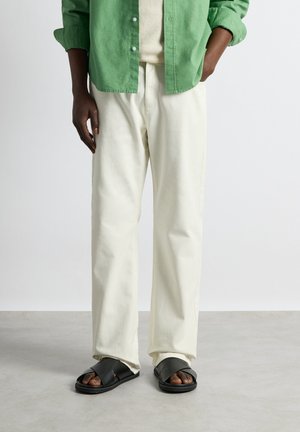 Burocs JOHN - Straight leg jeans - shell white