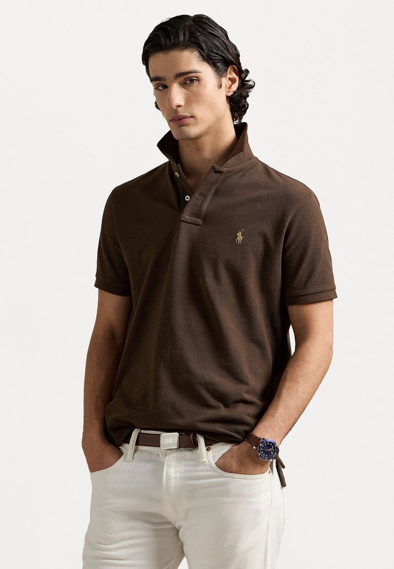 Polo Ralph Lauren SHORT SLEEVE - Bluză polo - nutmeg brown