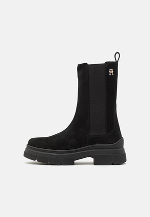 Tommy Hilfiger, Bottes à plateau - black